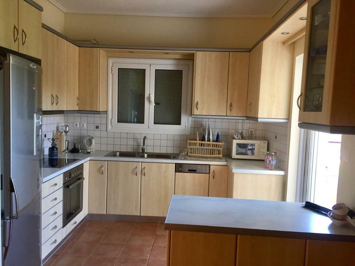 Relaxing Villa With Swimming Pool And Garden Agios Georgios  ภายนอก รูปภาพ